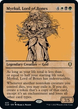 Myrkul, Lord of Bones (Showcase) (433) (Commander Legends: Battle for Baldur's Gate)