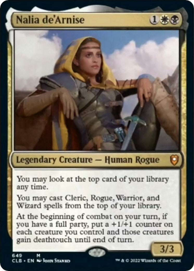 Nalia de'Arnise (649) (Commander Legends: Battle for Baldur's Gate)
