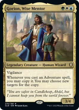 Image for Gorion, Wise Mentor (276) (Commander Legends: Battle for Baldur's Gate) - Magic: The Gathering