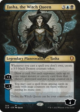 Tasha, the Witch Queen (Borderless) (364) (Commander Legends: Battle for Baldur's Gate) (CLB)
