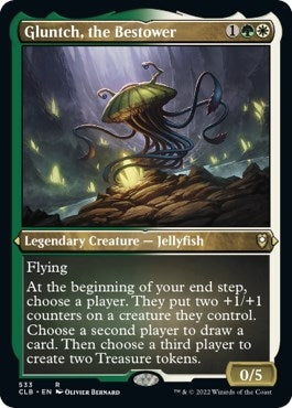 Gluntch, the Bestower (Foil Etched) (533) (Commander Legends: Battle for Baldur's Gate)