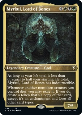 Myrkul, Lord of Bones (Foil Etched) (544) (Commander Legends: Battle for Baldur's Gate)