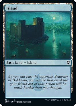 Island (455) (455) (Commander Legends: Battle for Baldur's Gate)