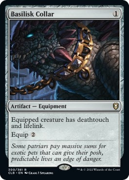 Basilisk Collar (300) (Commander Legends: Battle for Baldur's Gate)