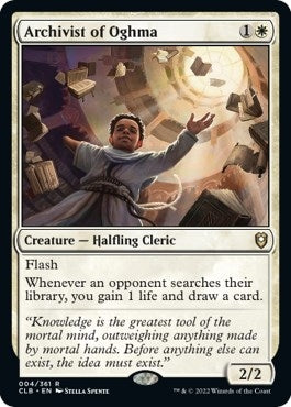 Archivist of Oghma (4) (Commander Legends: Battle for Baldur's Gate)