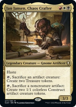 Jan Jansen, Chaos Crafter (277) (Commander Legends: Battle for Baldur's Gate)