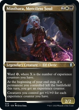 Minthara, Merciless Soul (Foil Etched) (543) (Commander Legends: Battle for Baldur's Gate)