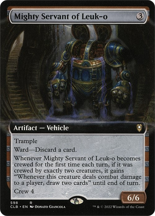 Mighty Servant of Leuk-o (Extended Art) (598) (Commander Legends: Battle for Baldur's Gate)