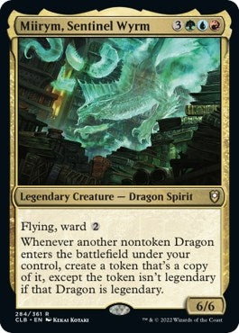 Miirym, Sentinel Wyrm (284) (Commander Legends: Battle for Baldur's Gate)