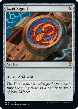 Izzet Signet (863) (Commander Legends: Battle for Baldur's Gate)