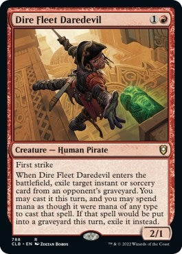 Dire Fleet Daredevil (788) (Commander Legends: Battle for Baldur's Gate)