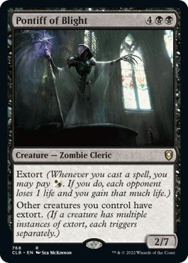 Pontiff of Blight (768) (Commander Legends: Battle for Baldur's Gate)
