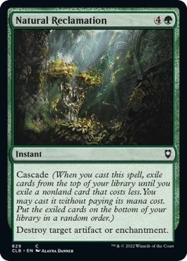 Natural Reclamation (829) (Commander Legends: Battle for Baldur's Gate)