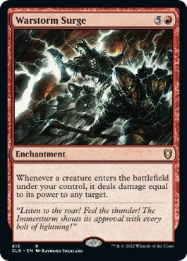 Warstorm Surge (815) (Commander Legends: Battle for Baldur's Gate)