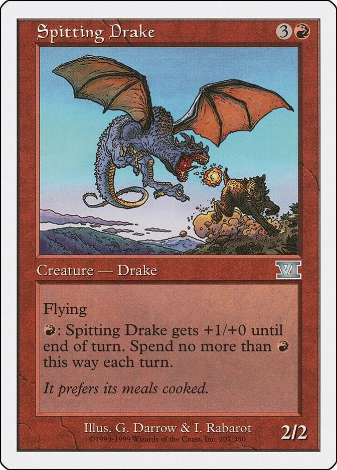 Spitting Drake (207) (Classic Sixth Edition)