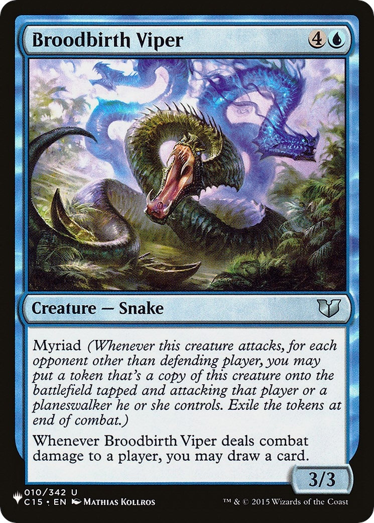 Broodbirth Viper (010/342) (The List Reprints)