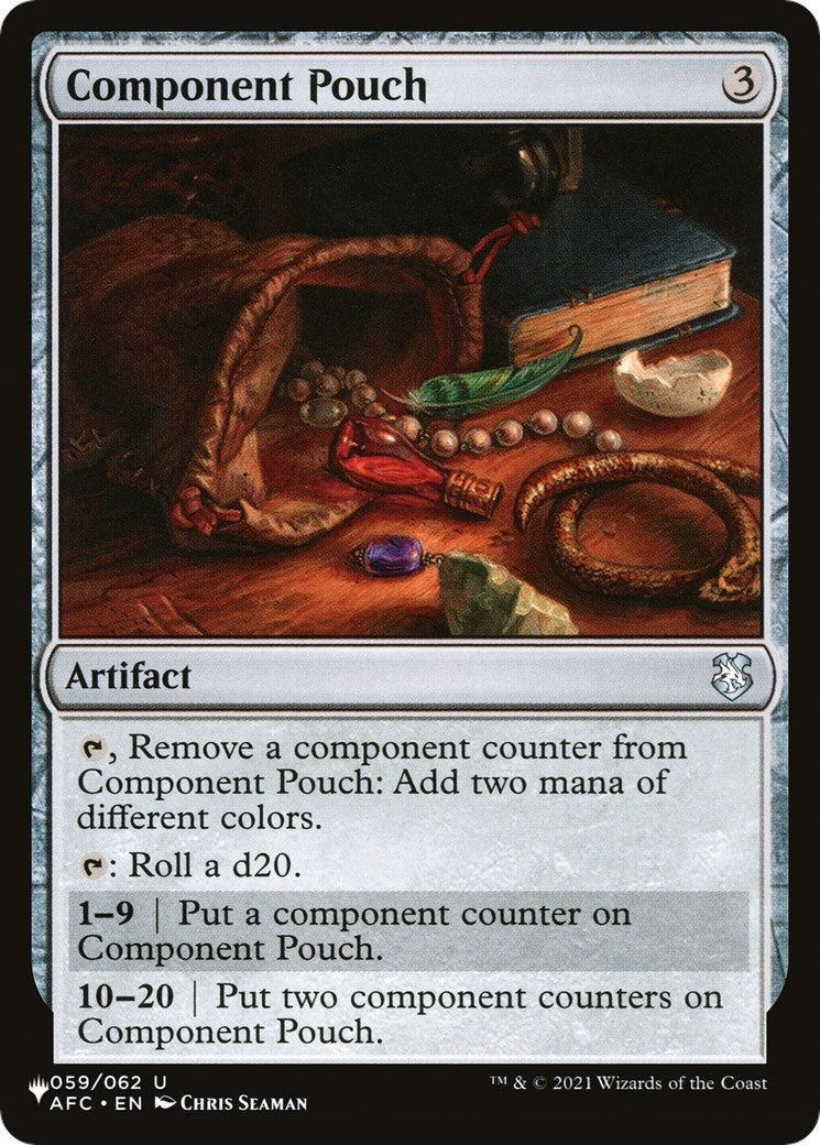 Component Pouch (059/062) (The List Reprints)