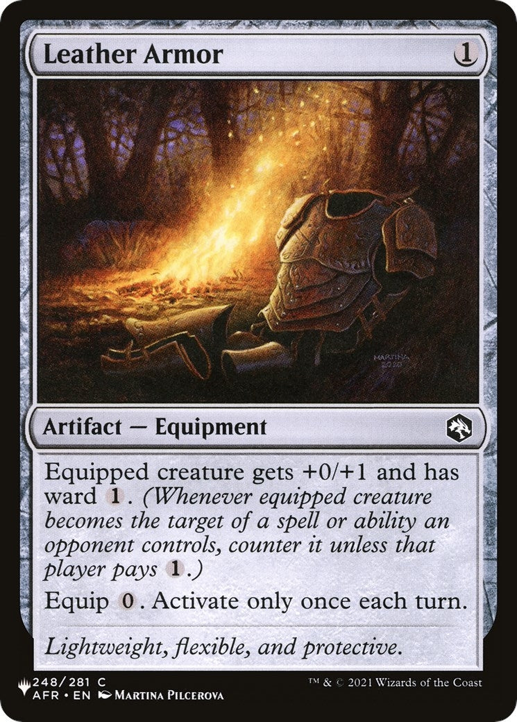 Leather Armor (248/281) (The List Reprints)