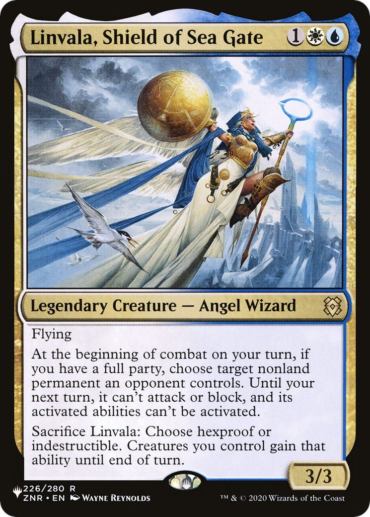 Linvala, Shield of Sea Gate (226/280) (The List Reprints)