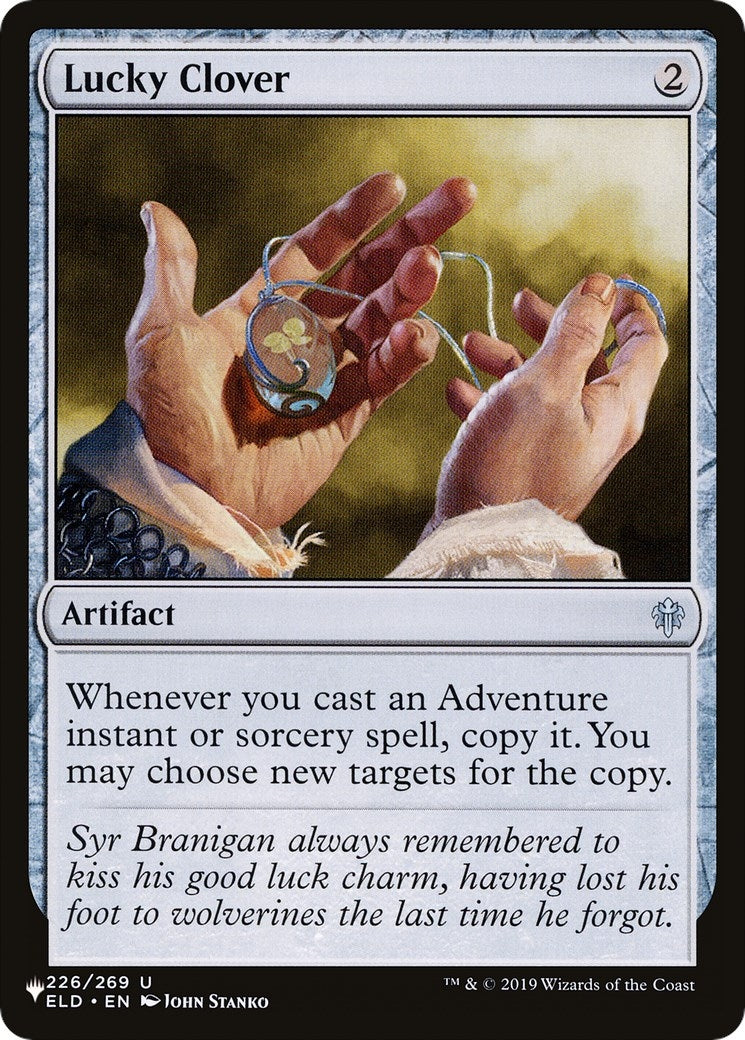 Image for Lucky Clover (226/269) (The List Reprints) - Magic: The Gathering