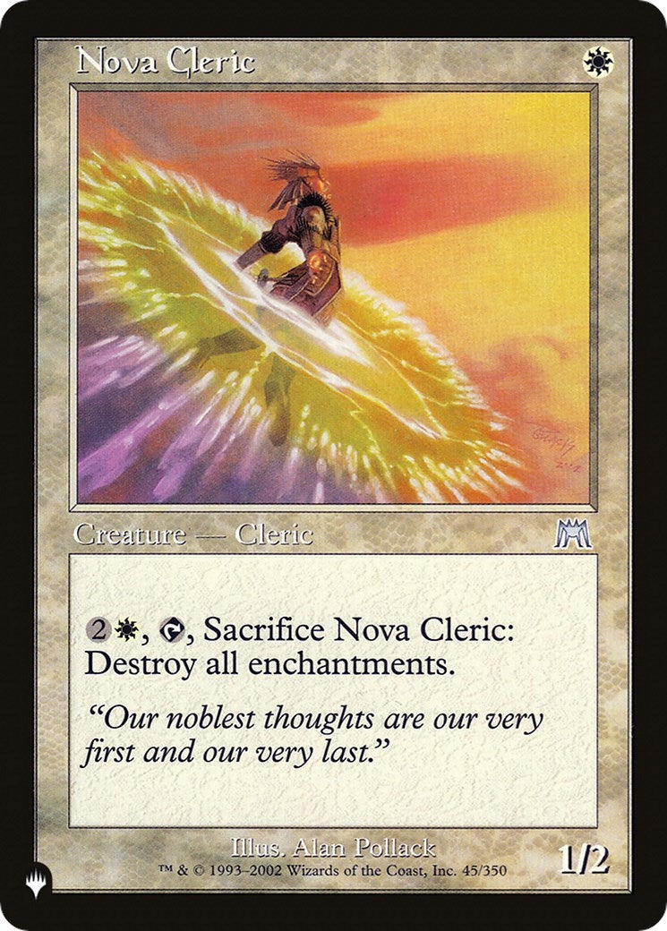 Nova Cleric (45/350) (The List Reprints)