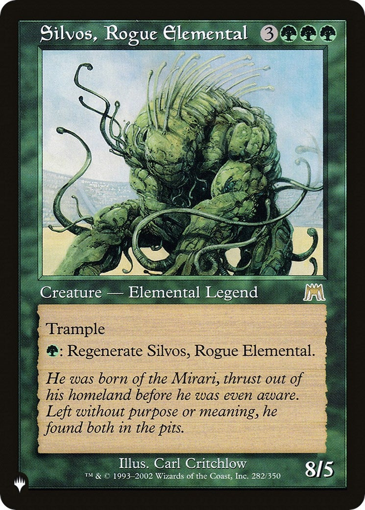 Silvos, Rogue Elemental (282/350) (The List Reprints)