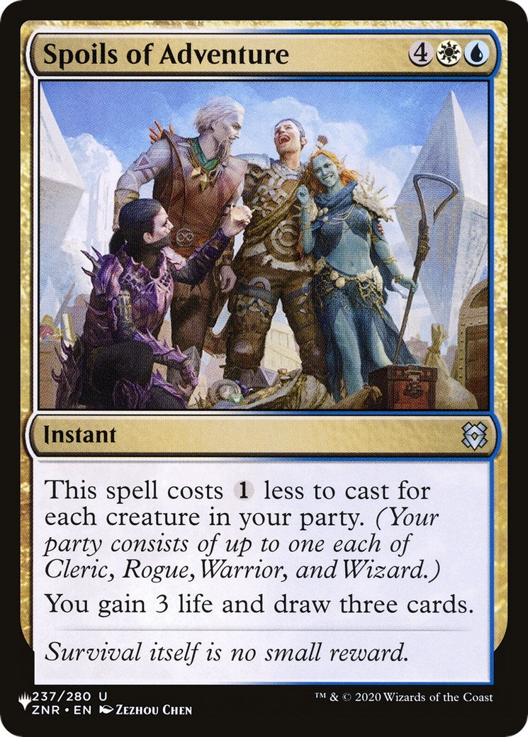 Spoils of Adventure (237) (The List Reprints)