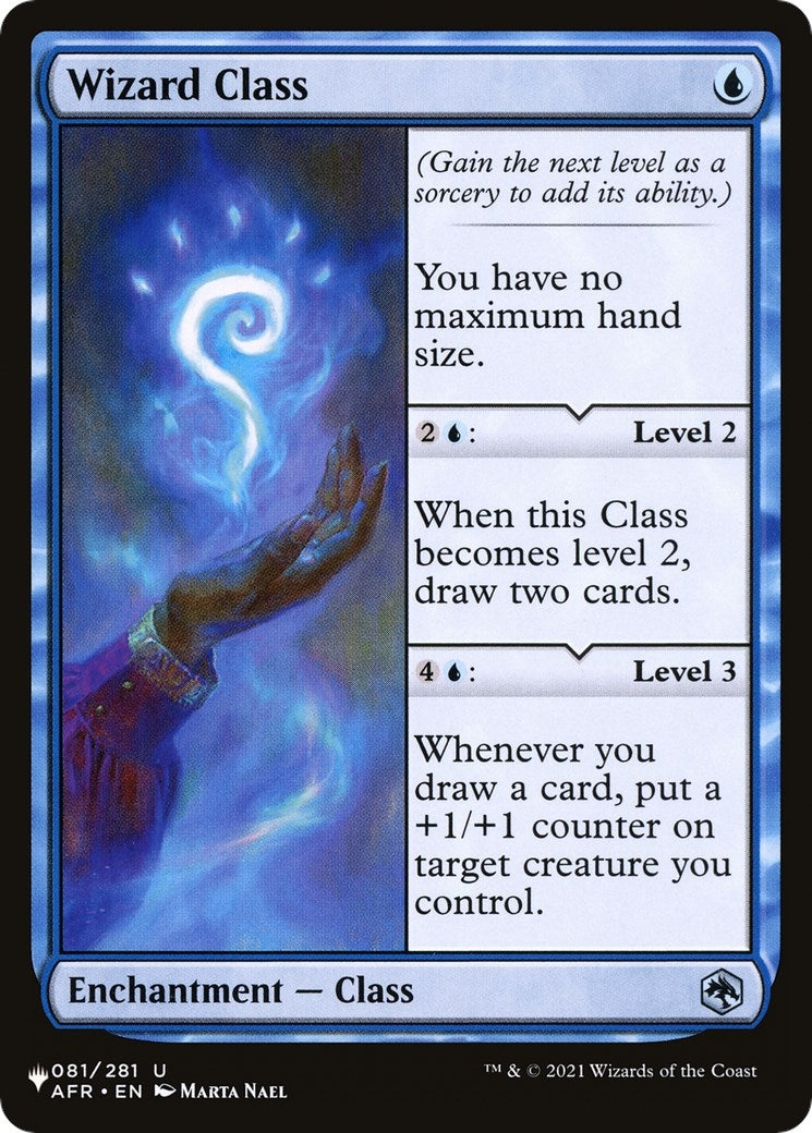Wizard Class (081/281) (The List Reprints)