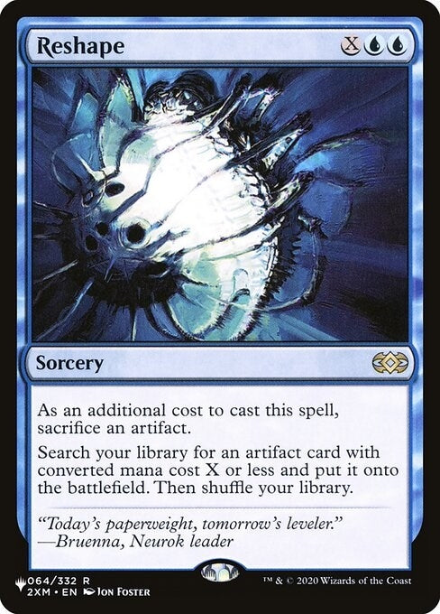 Reshape (2XM) (64) (The List Reprints)