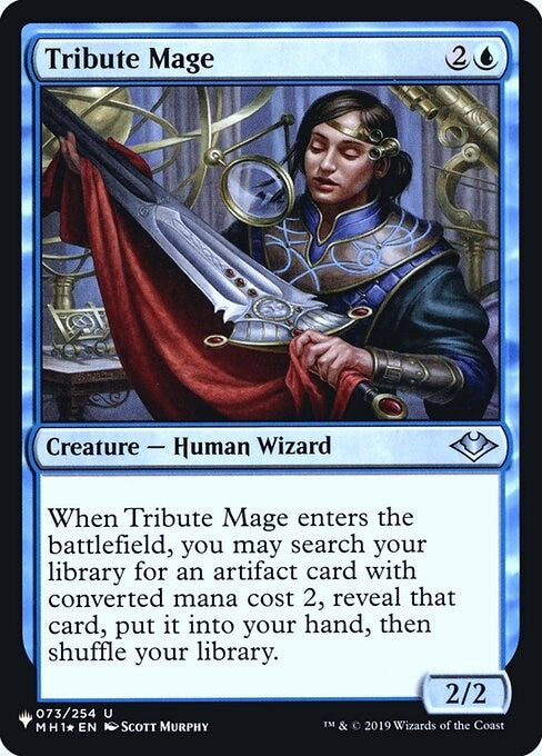 Tribute Mage (73) (The List Reprints)