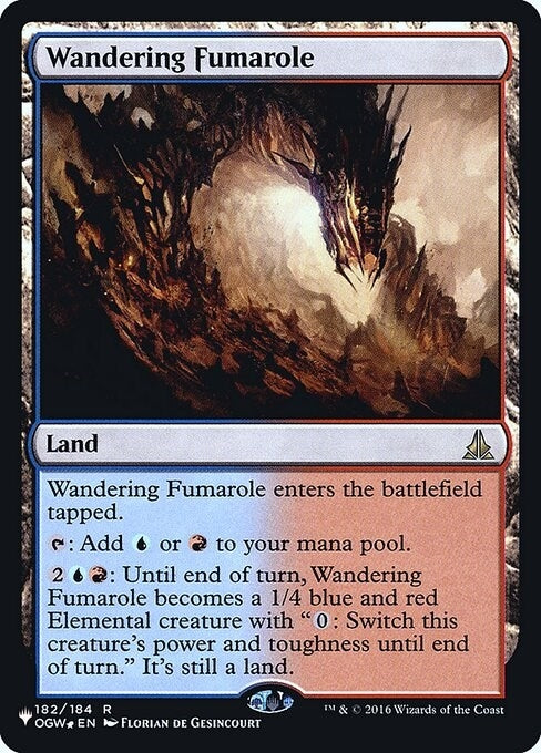 Wandering Fumarole (182) (The List Reprints)