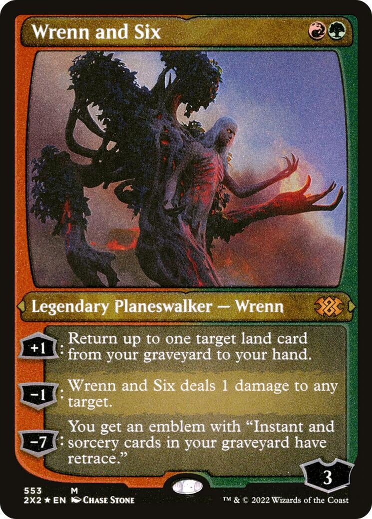 Image for Wrenn and Six (Foil Etched) (553) - Magic: The Gathering