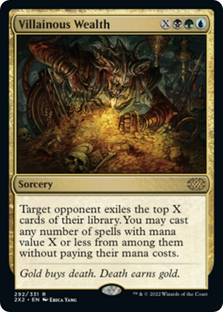 Image for Villainous Wealth (292) - Magic: The Gathering