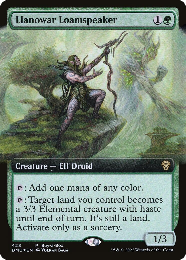 Llanowar Loamspeaker (428) (Buy-A-Box Promos)