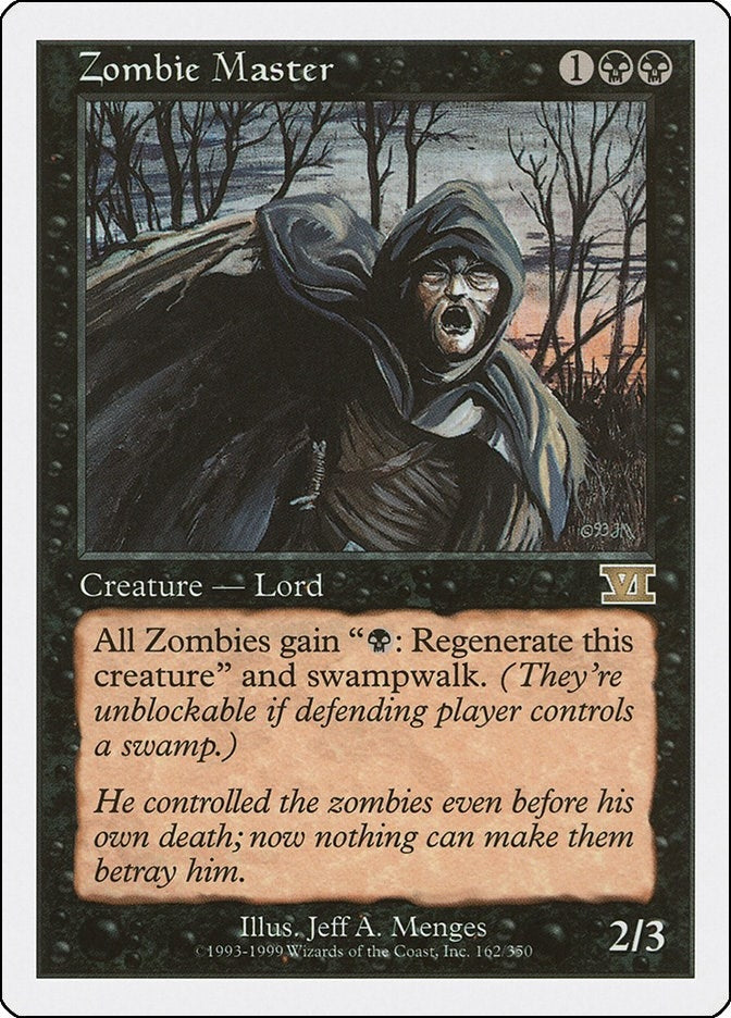 Zombie Master (162) (Classic Sixth Edition)