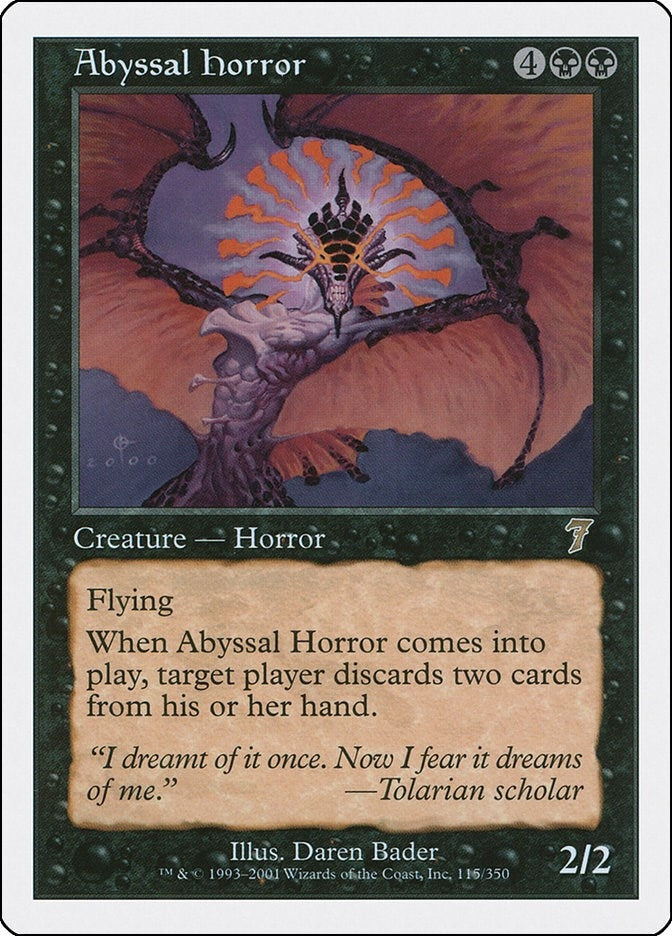 Abyssal Horror (115) (7th Edition)