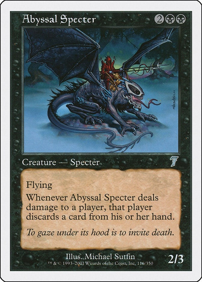 Abyssal Specter (116) (7th Edition)