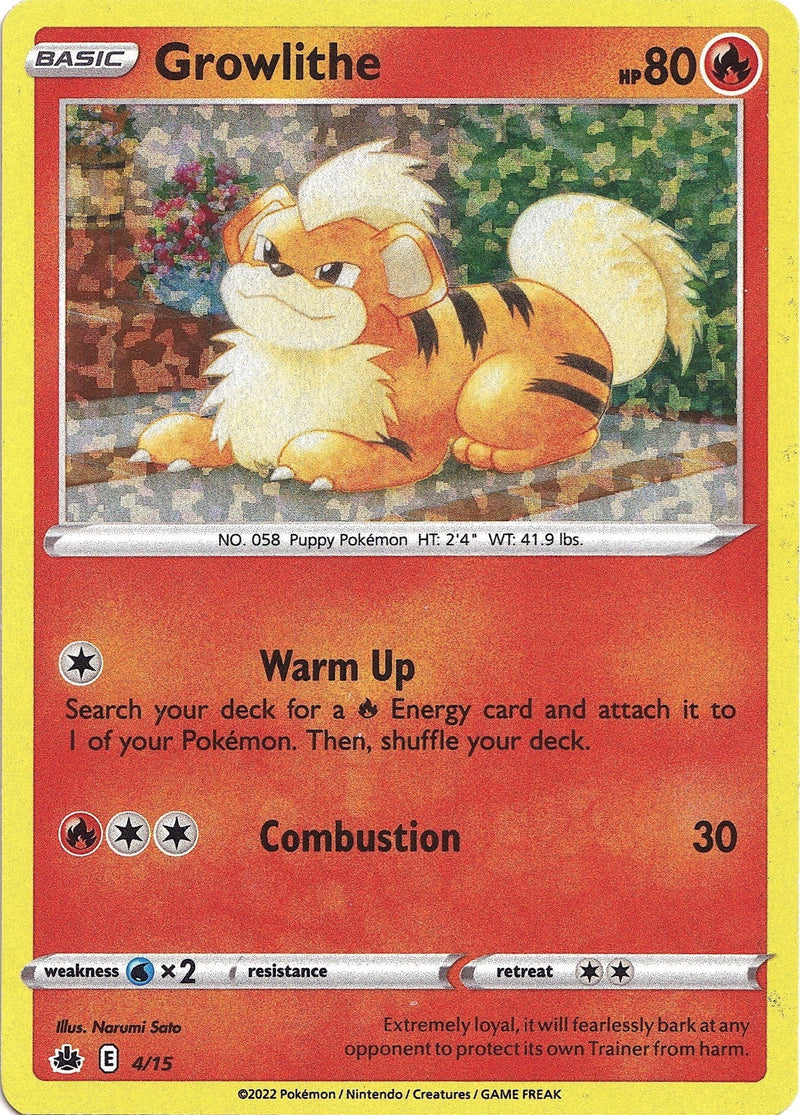 Image for Growlithe (004/015) (McDonald's Promos 2022) - Pokemon