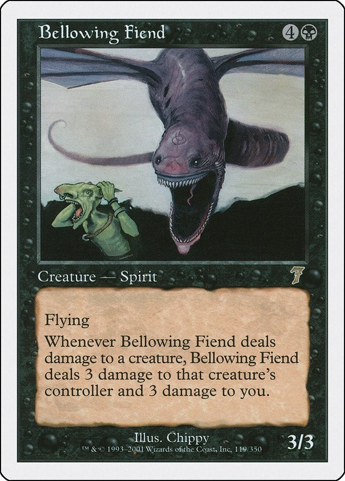 Bellowing Fiend (119) (7th Edition)