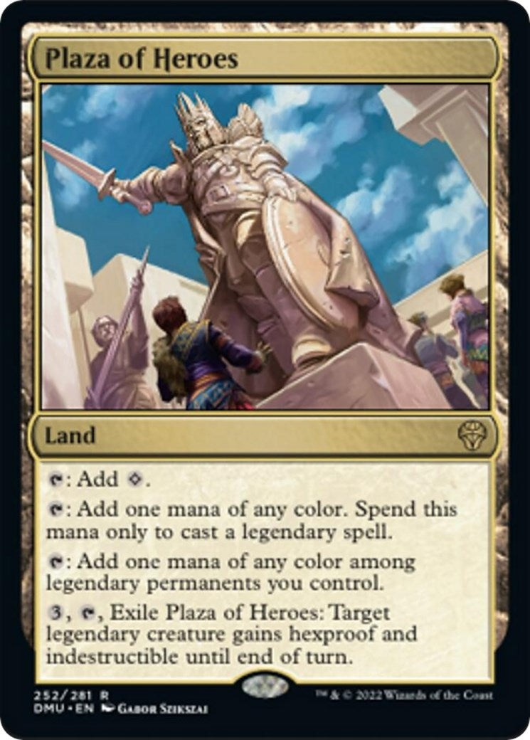Plaza of Heroes (252) (Dominaria United) (DMU)