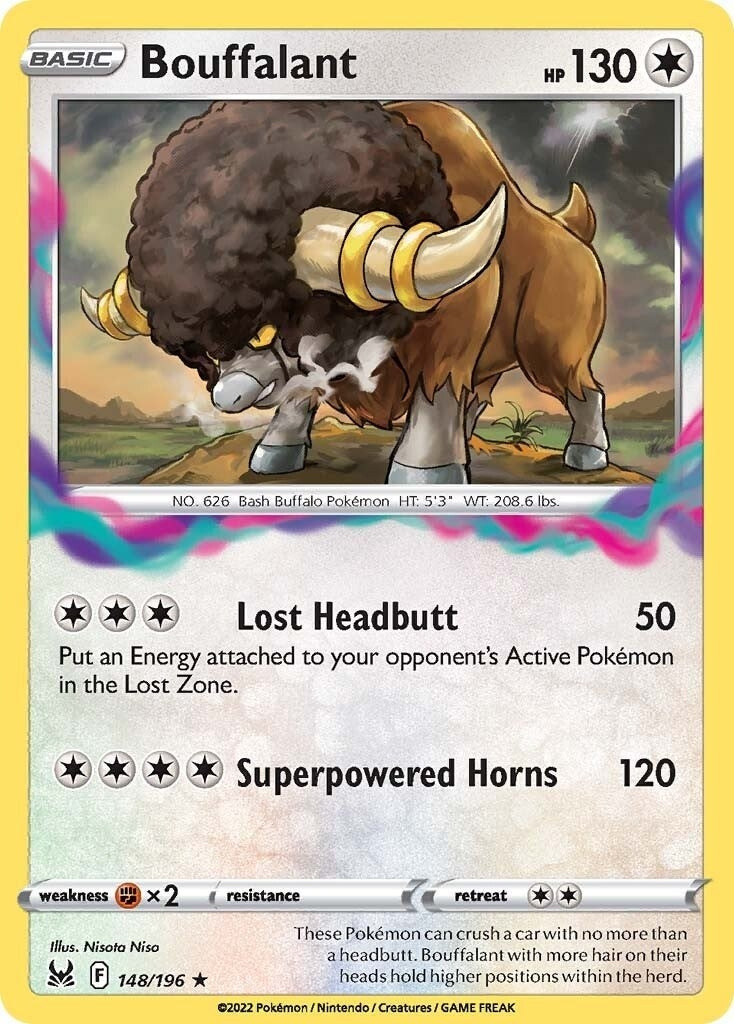 Image for Bouffalant (148/196) (SWSH11: Lost Origin) - Pokemon
