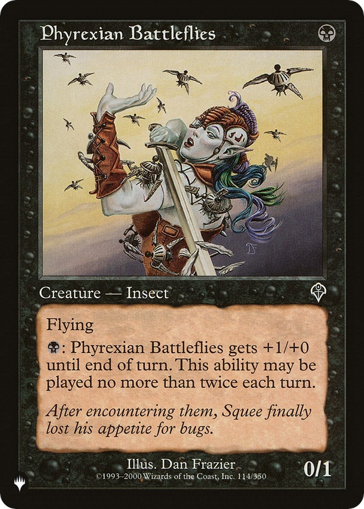 Phyrexian Battleflies (114/350) (The List Reprints)