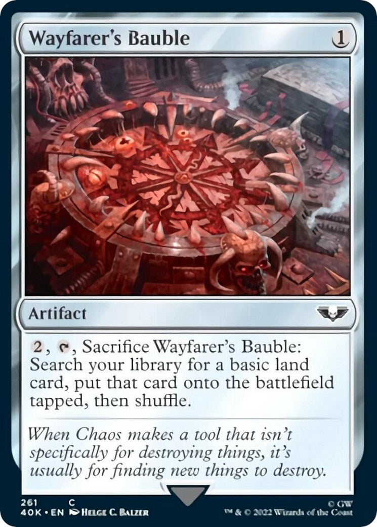 Image for Wayfarer's Bauble (261) (Surge Foil) (261) - Magic: The Gathering