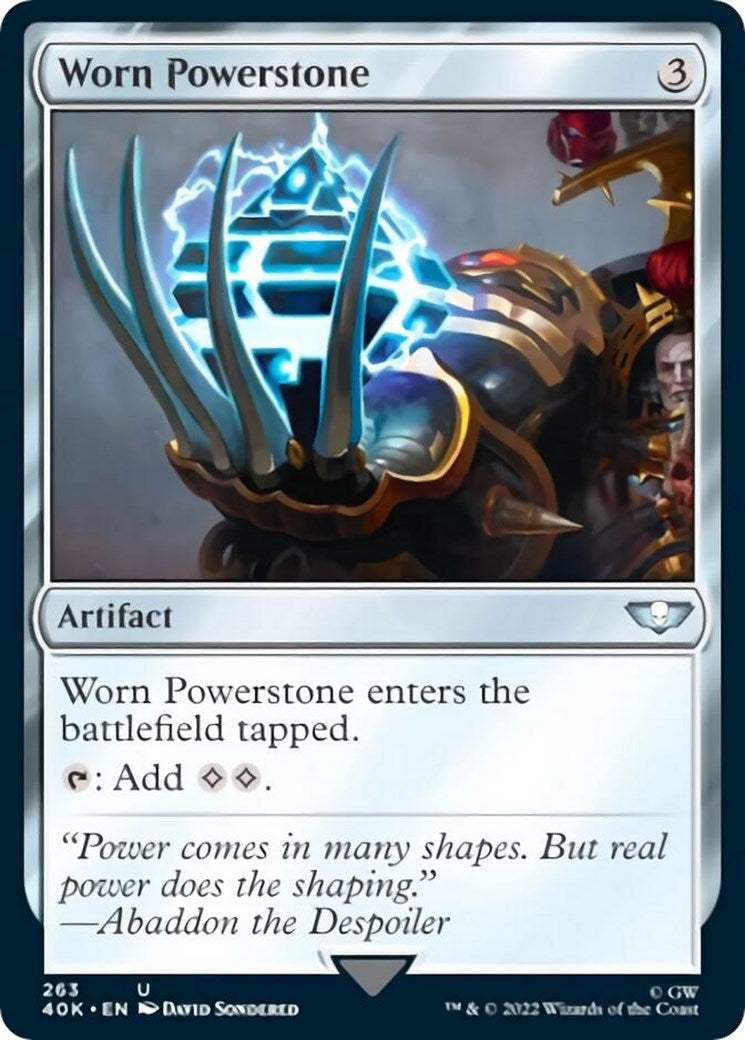 Image for Worn Powerstone (Surge Foil) (263) - Magic: The Gathering