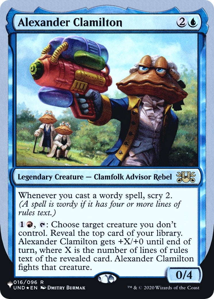 Alexander Clamilton (016/096) (The List Reprints)