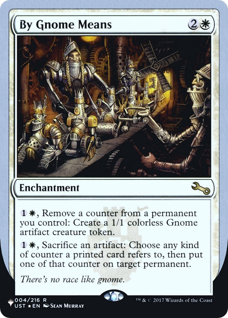 By Gnome Means (004/216) (The List Reprints)