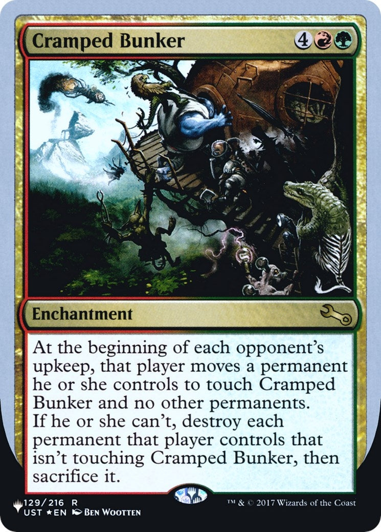 Cramped Bunker (129/216) (The List Reprints)