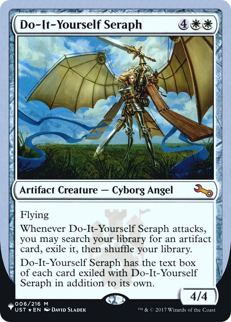 Do-It-Yourself Seraph (006/216) (The List Reprints)
