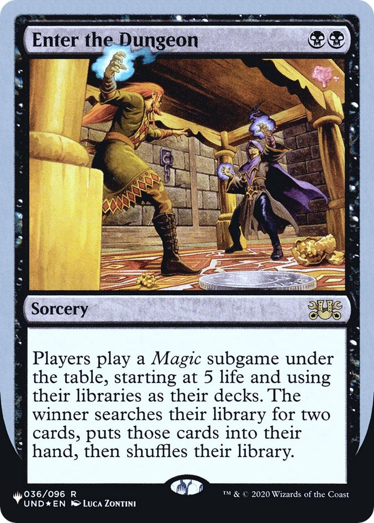 Enter the Dungeon (036/096) (The List Reprints)