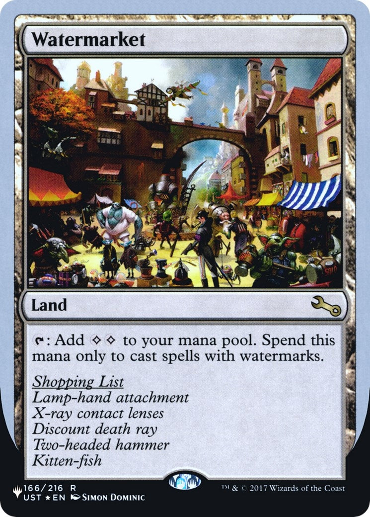 Image for Watermarket (166/216) - Magic: The Gathering
